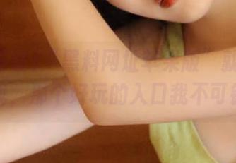 “黑料网址苹果版”就在哪里等着我，那个好玩的入口我不可错过！